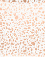 Ibo - Rose Gold on Cream - Archival Pattern
