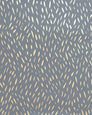 Palea - Gold on Charcoal - Residential Wallpaper