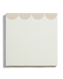 Coquette - Fringe - Blanc - White - Cement Square Tile