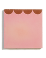 Coquette - Fringe - Burgundy - Pink - Cement Square Tile