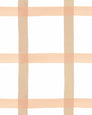Natural Gifts - Clay and Salt Pink on White - Residential Wallpaper