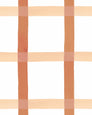 Natural Gifts - Terra Cotta and Salt Pink on White - Residential Wallpaper