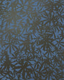 Wild Thing - Gunmetal on Navy - Commercial Wallpaper