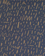 Bomba - Gold on Charcoal - Archival Pattern