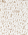 Bomba - Gold on Cream - Archival Pattern
