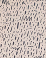 Bomba - Gunmetal on Blush - Archival Pattern