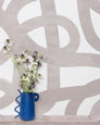 Le Freak - Smoke on White - Residential Wallpaper