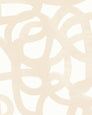 Le Freak - White Tea on White - Residential Wallpaper