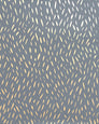 Palea - Gold on Charcoal - Commercial Wallpaper