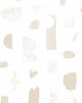Silhouettes - Champagne on Cream - Residential Wallpaper