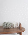 Sisters of the Sun - Diamonds and Pearls on Cream - Residential Wallpaper